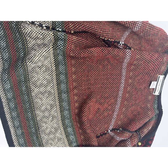 Woman’s 90’s VTG Crystal Kobe Christmas Cardigan Sweater Size S Reindeer - Picture 7 of 7